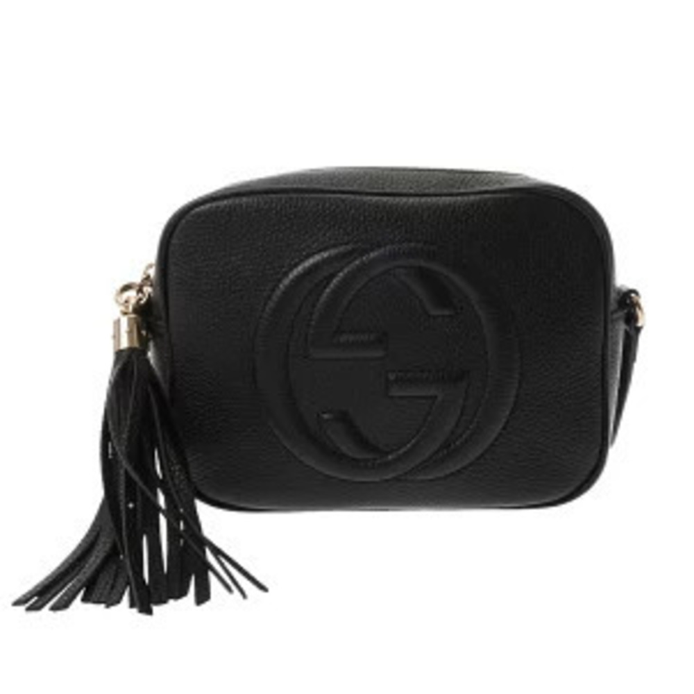 Gucci Soho Disco Bag Black Leather Shoulder